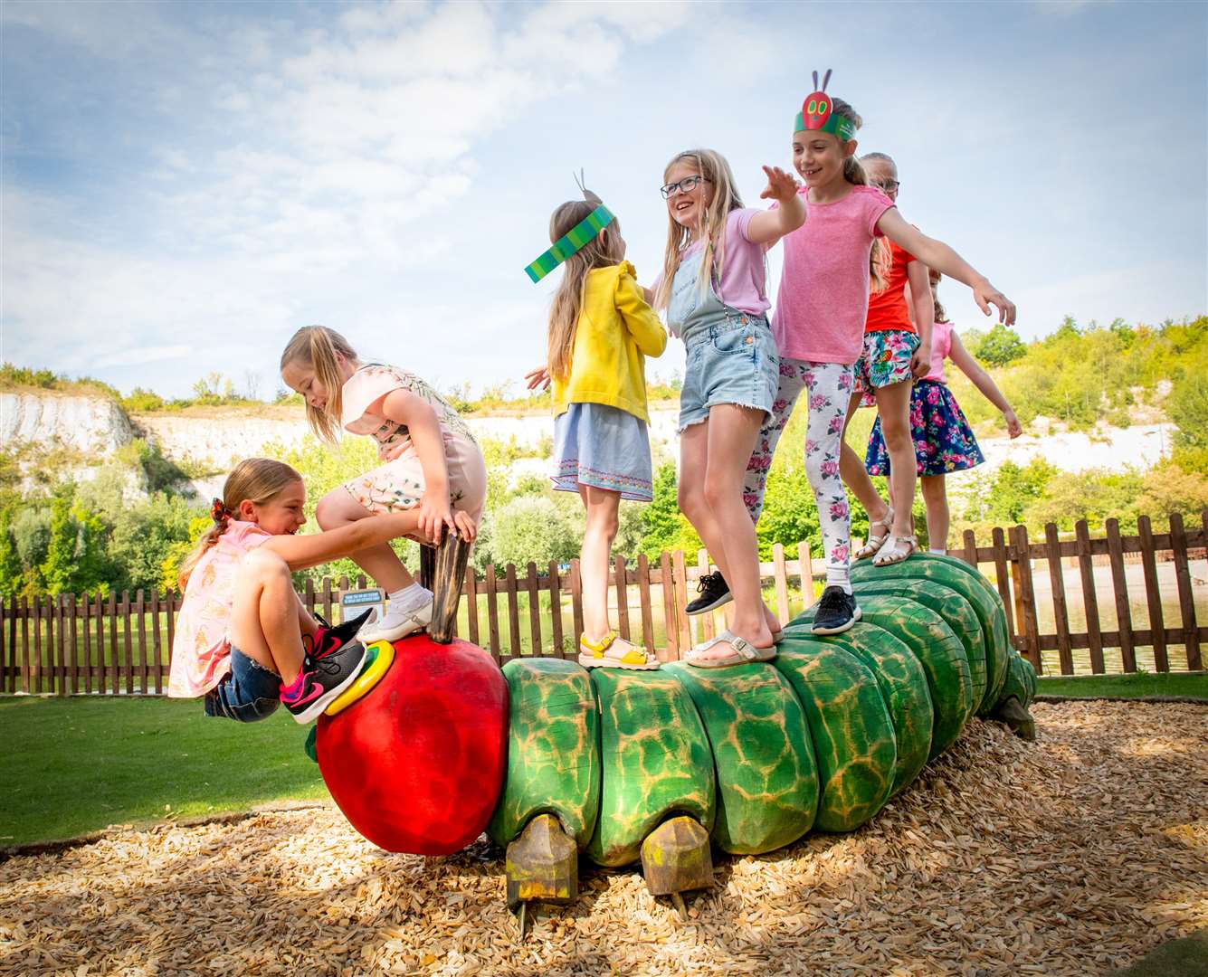 The nature trail already has the Hungry Caterpillar sculpture