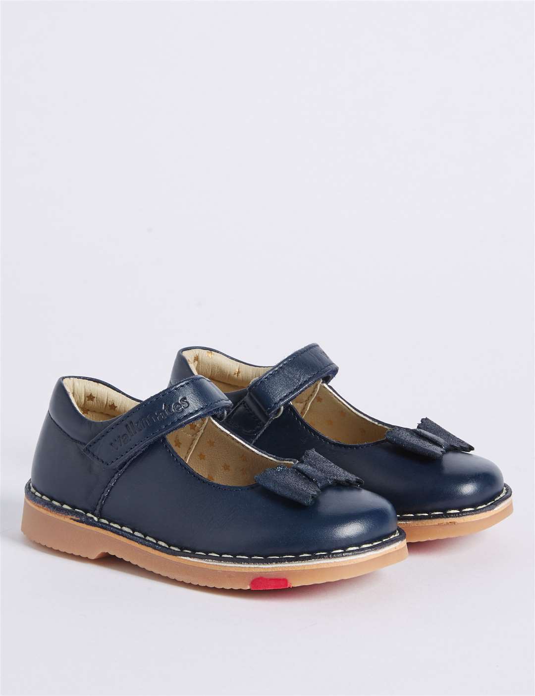 M&S Kids' Leather Walkmates Cross-bar Shoes, from £24