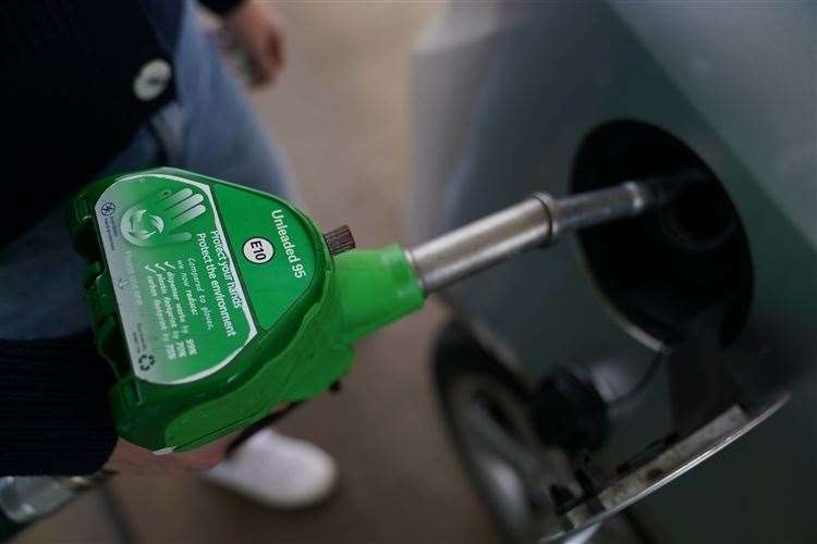 Petrol and diesel prices have jumped. Joe Giddens/PA