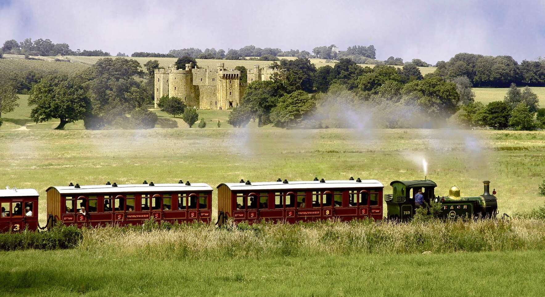 You can take a train ride whatever the weather!