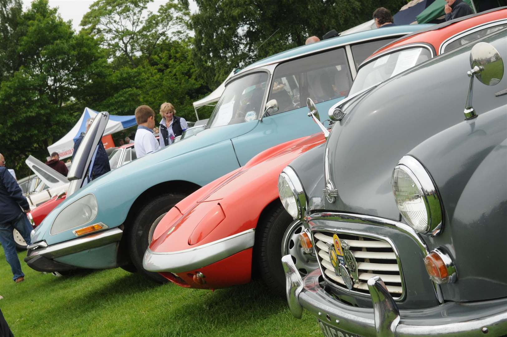 Hundreds of visitors are expected on Bearsted Green for the car show