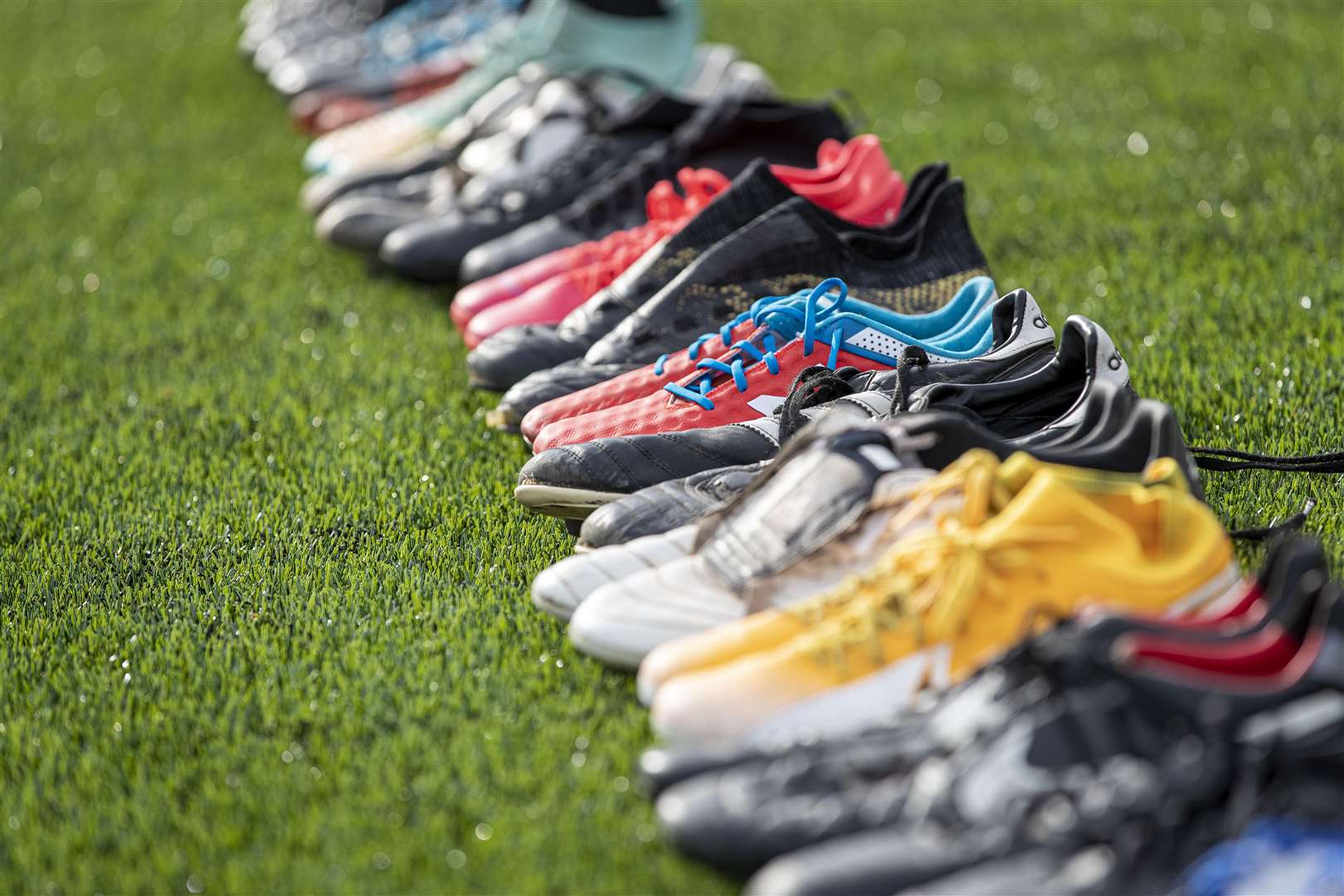Claim stations will offer the donated boots including those once belonging to players in top clubs and academies