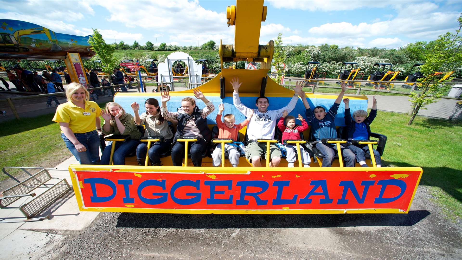 Fun for the whole family at Diggerland
