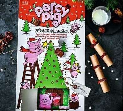 Percy Pig fans will love this advent calendar from M&S