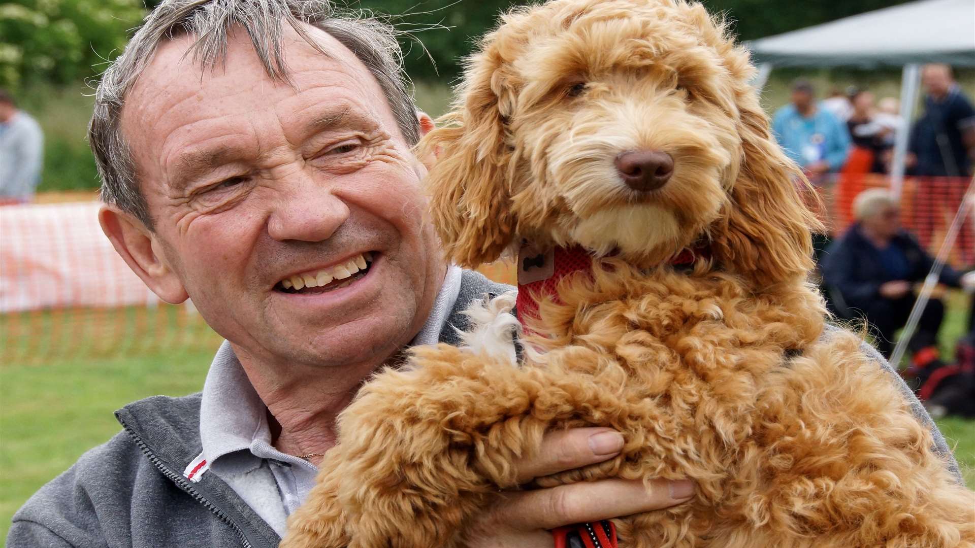 The RSPCA Leybourne fun day attracted hundreds of dogs and their owners. Picture courtesy of Mike Dooley.