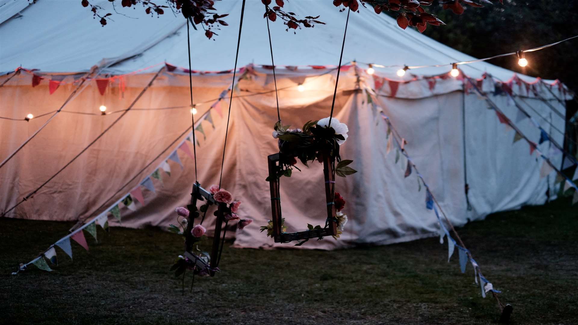 The setting in Canterbury's Secret Garden