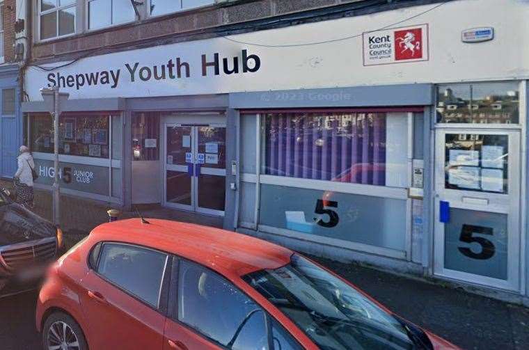 The temporary Library will open in the Shepway Youth Club in Grace Hill, Folkestone. Picture: Google