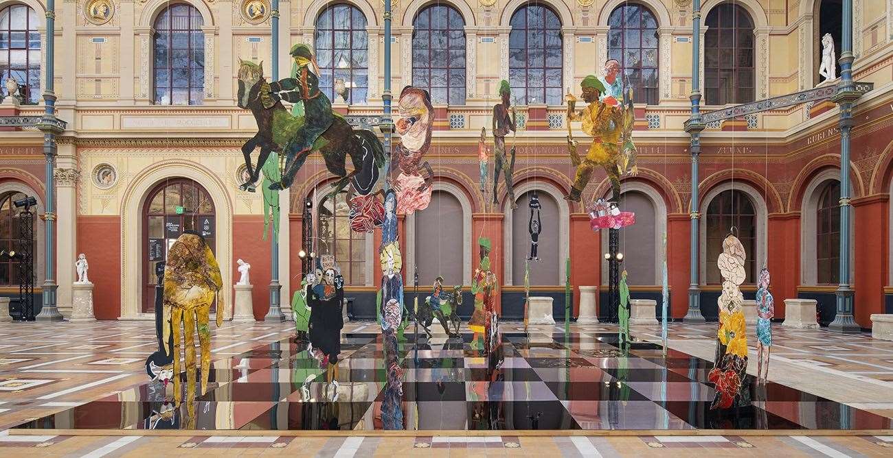 Anna Boghiguian’s The Sunken Boat exhibition has opened at Margate’s Turner Contemporary gallery. Picture: Anna Boghiguian - The Sunken Boat