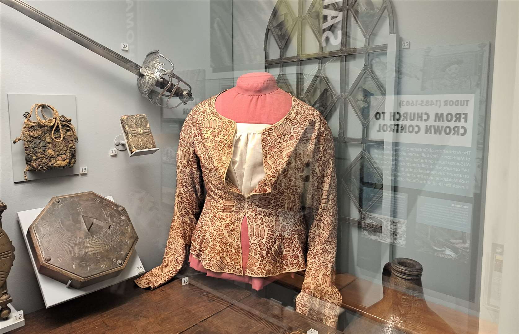 A change from battles - an item of clothing from the Stuart era