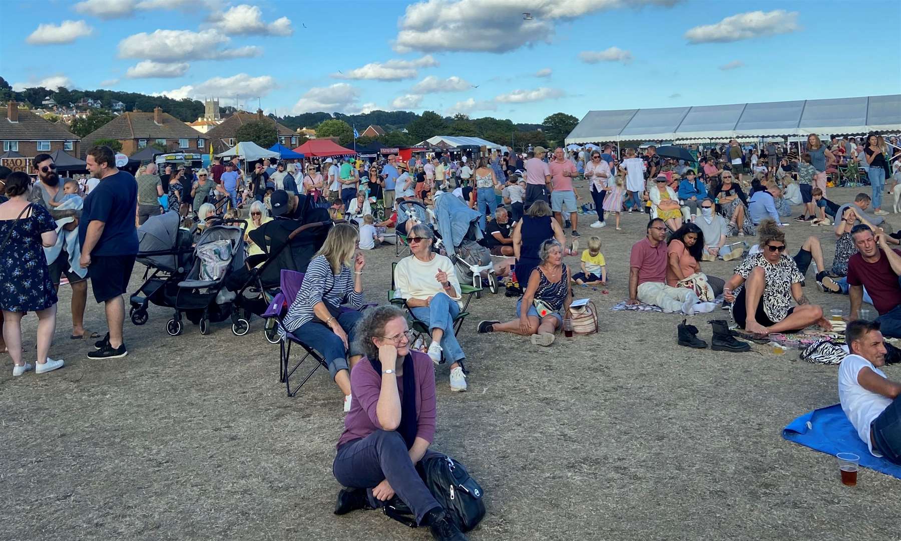 We Love Hythe Life Food Festival has become a staple of the town’s summer calendar. Picture: Hythe Life