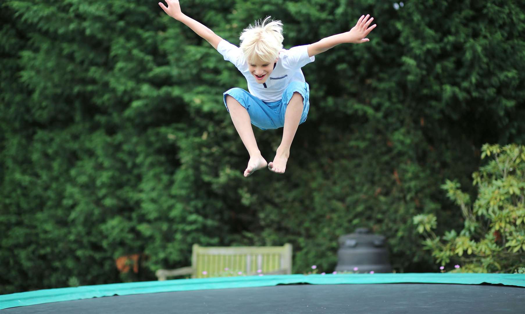 Has your child spent a lot of time on their trampoline?
