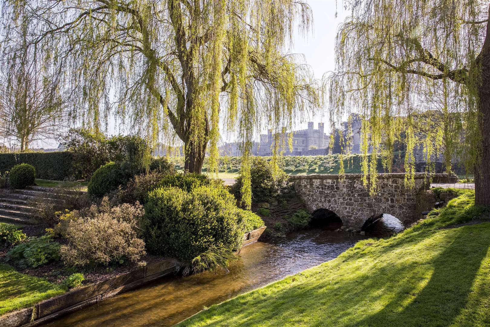 Gardens and grounds are open at Leeds Castle
