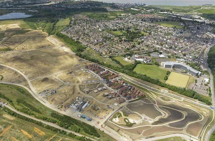 Mass housebuilding projects at Ebbsfleet Garden City has piled pressure on school places in north Kent