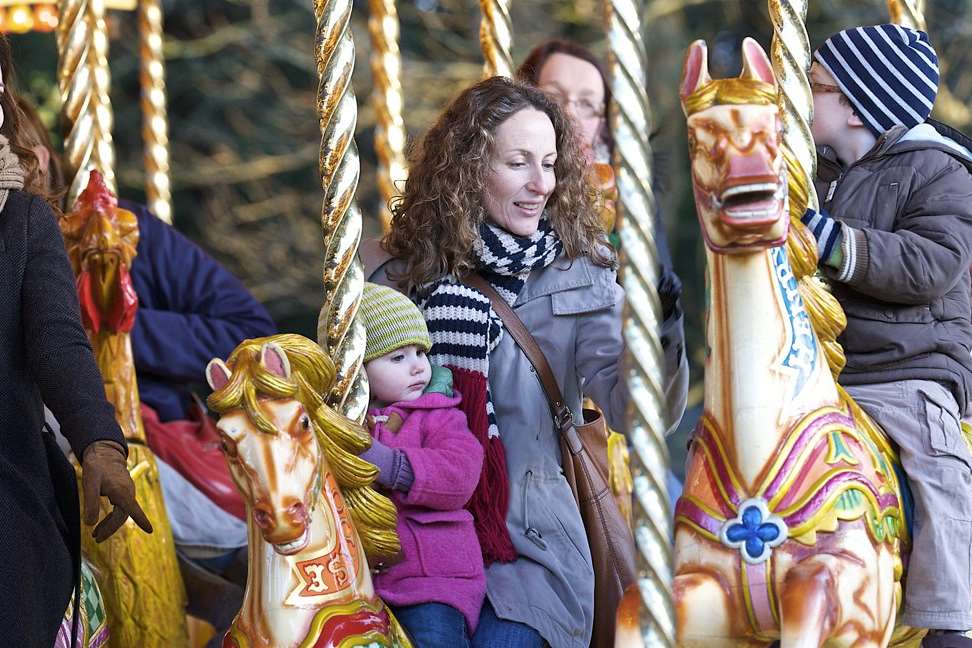 Traditional fun at Tenterden station