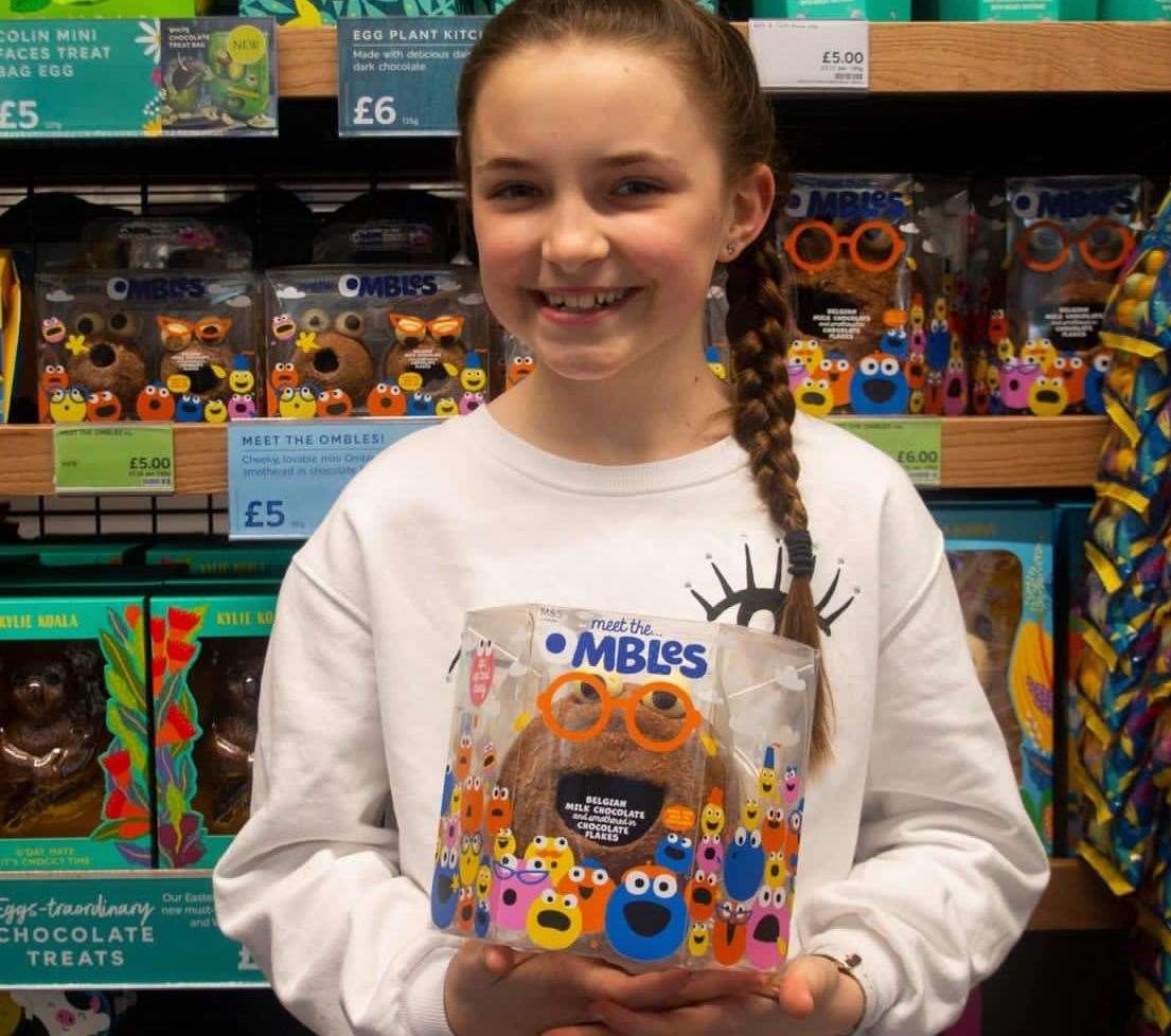 Ruby Morgan from Whistable provides the little voices for The Ombles in videos released on Instagram