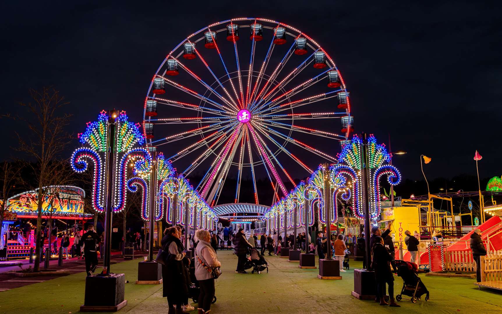 Winterland, the festive funfair with rides and food stalls, will return to Bluewater this Christmas. Picture: UMPF
