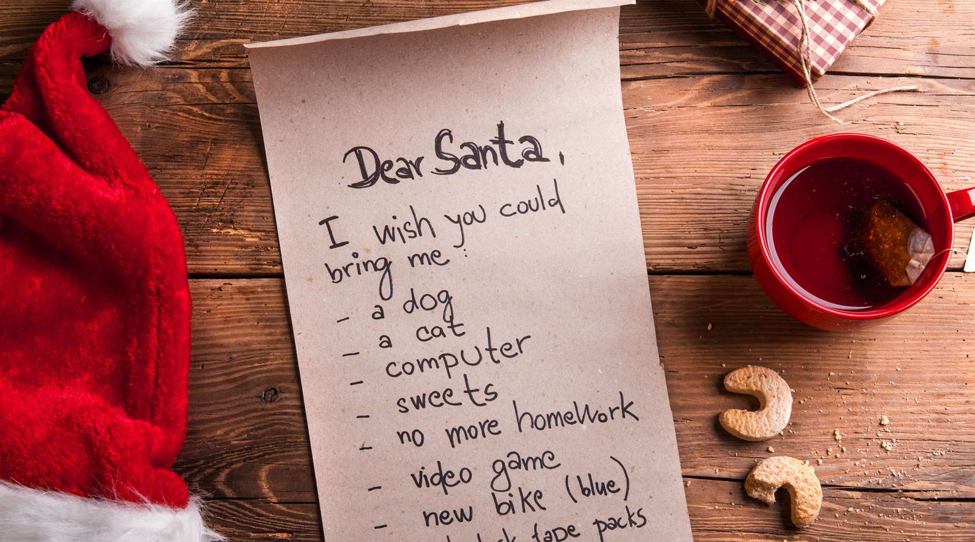 Has your child got a list ready to send to Santa?