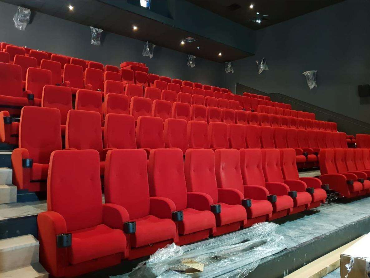 The new cinema seats
