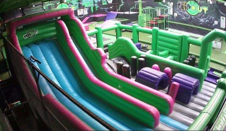 Flip Out in Chatham has a new inflatable zone