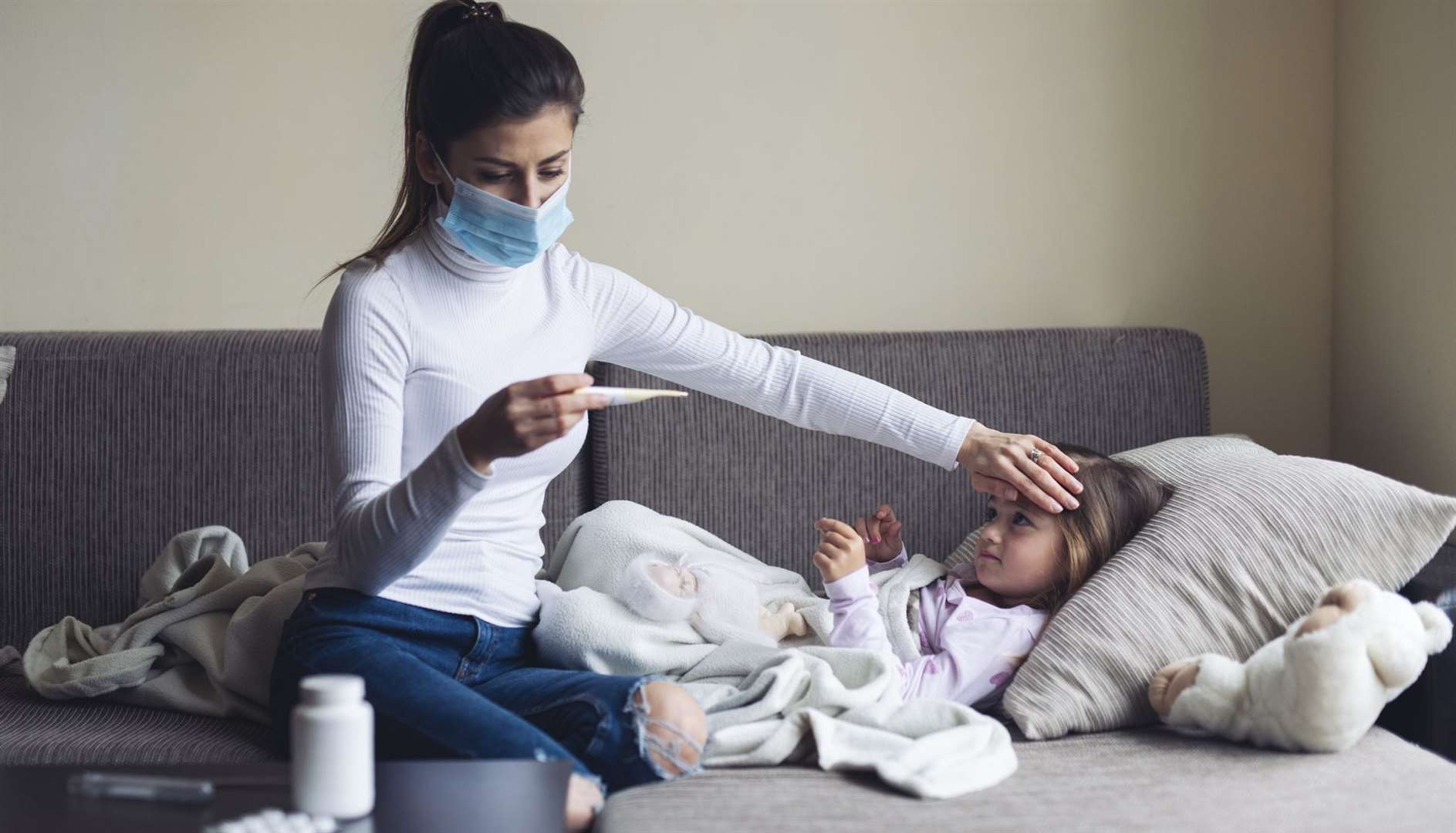 A common cold or coronavirus? With an increase in winter germs it's a question many parents are asking.