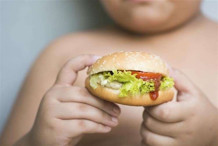 Key reasons behind the obesity include a poor diet and a high sugar intake. Stock picture