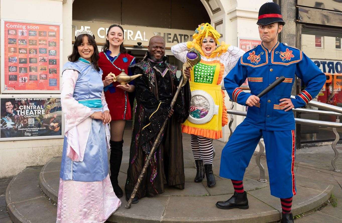 Aladdin, with EastEnders and CBeebies stars, is coming to Chatham this Christmas. Picture: Jordan Productions