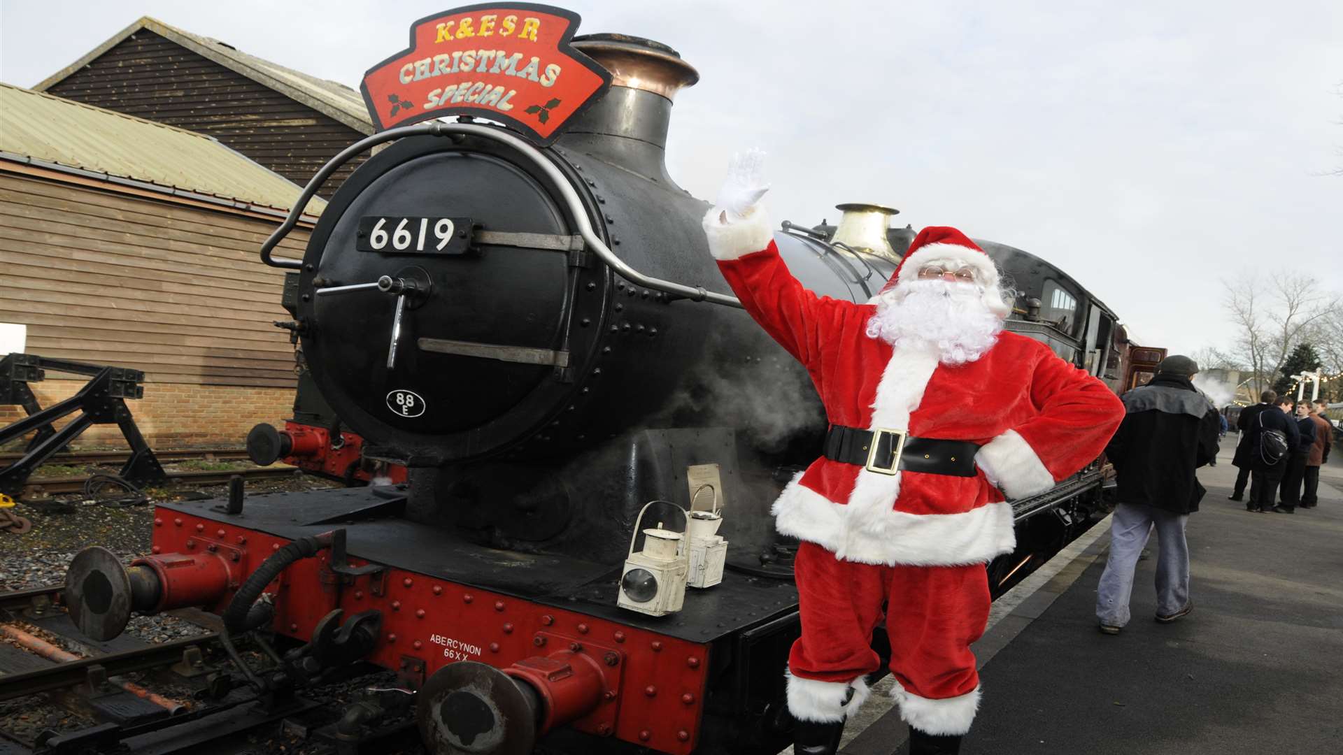 Father Christmas is waiting to meet you at Tenterden station