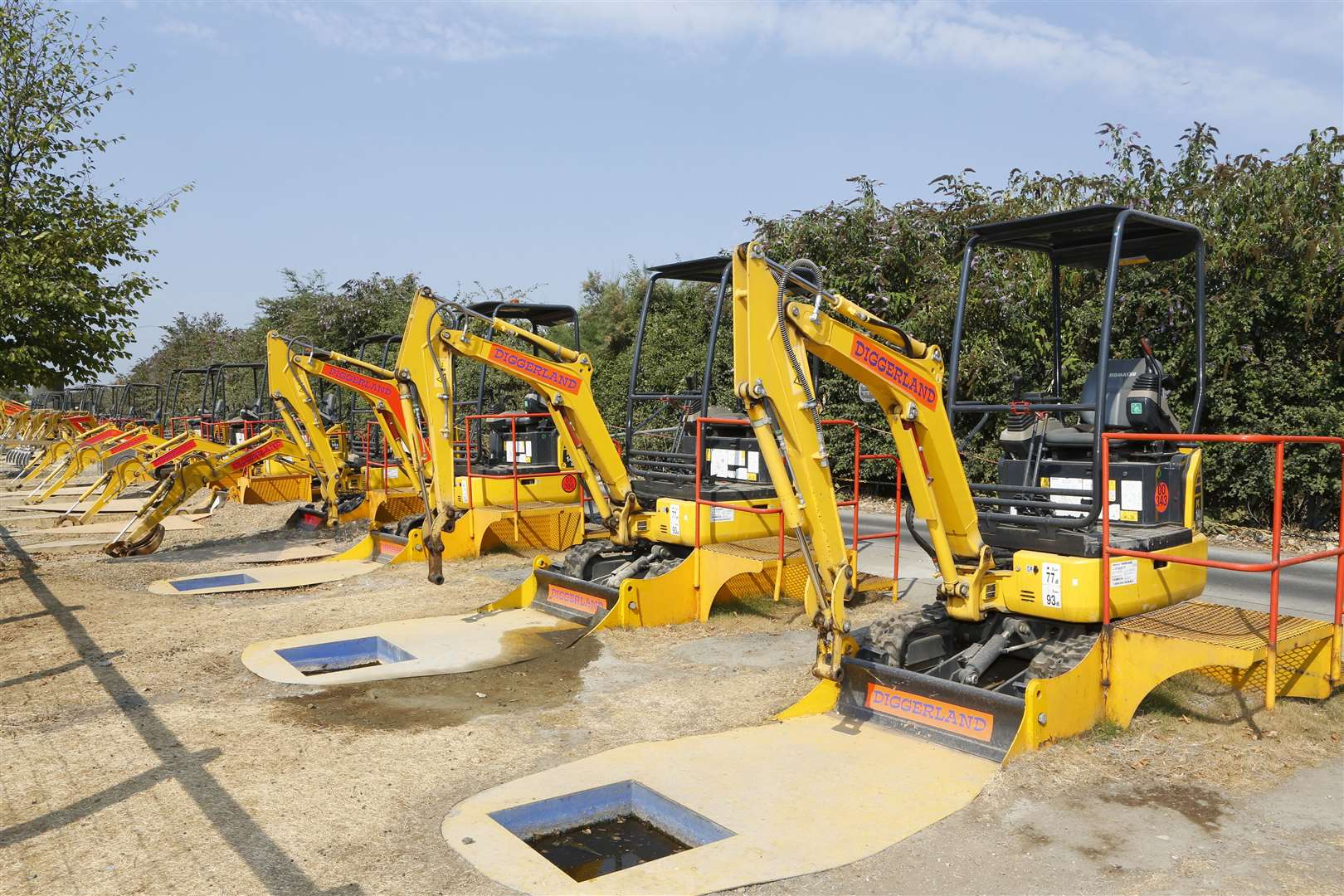 Diggerland in Rochester is open and asks families to prebook their visit