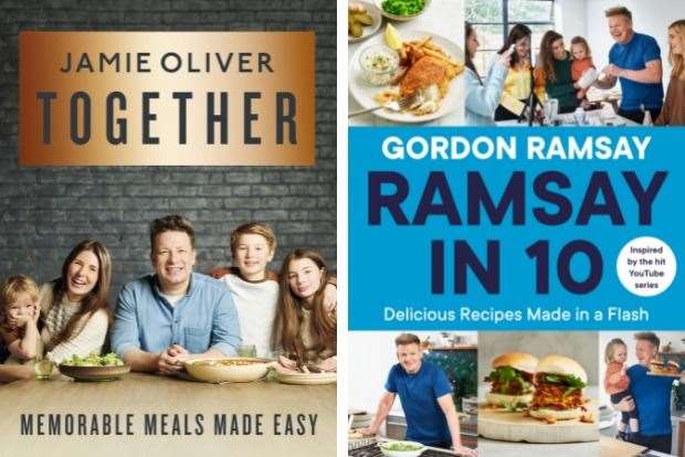 Give some kitchen inspiration this Christmas with these new books from two of our favourite celeb chefs, Jamie Oliver and Gordon Ramsay. Both available at WH Smith, Together costs £13 and Ramsay In 10 £22.