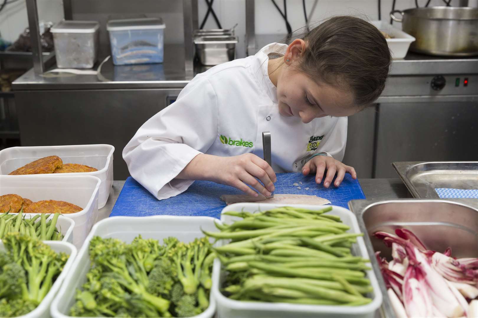 Last year's Young Cooks winner, Boglar Godri