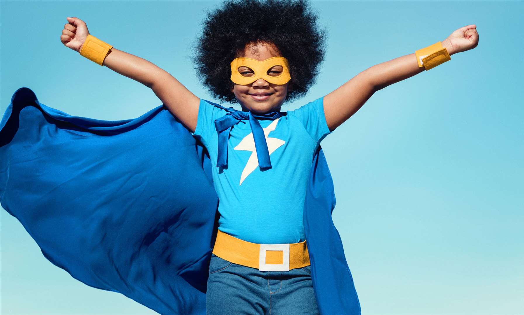 Take your children along to the superhero mask workshop