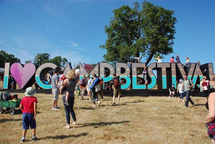 Camp Bestival in Dorset