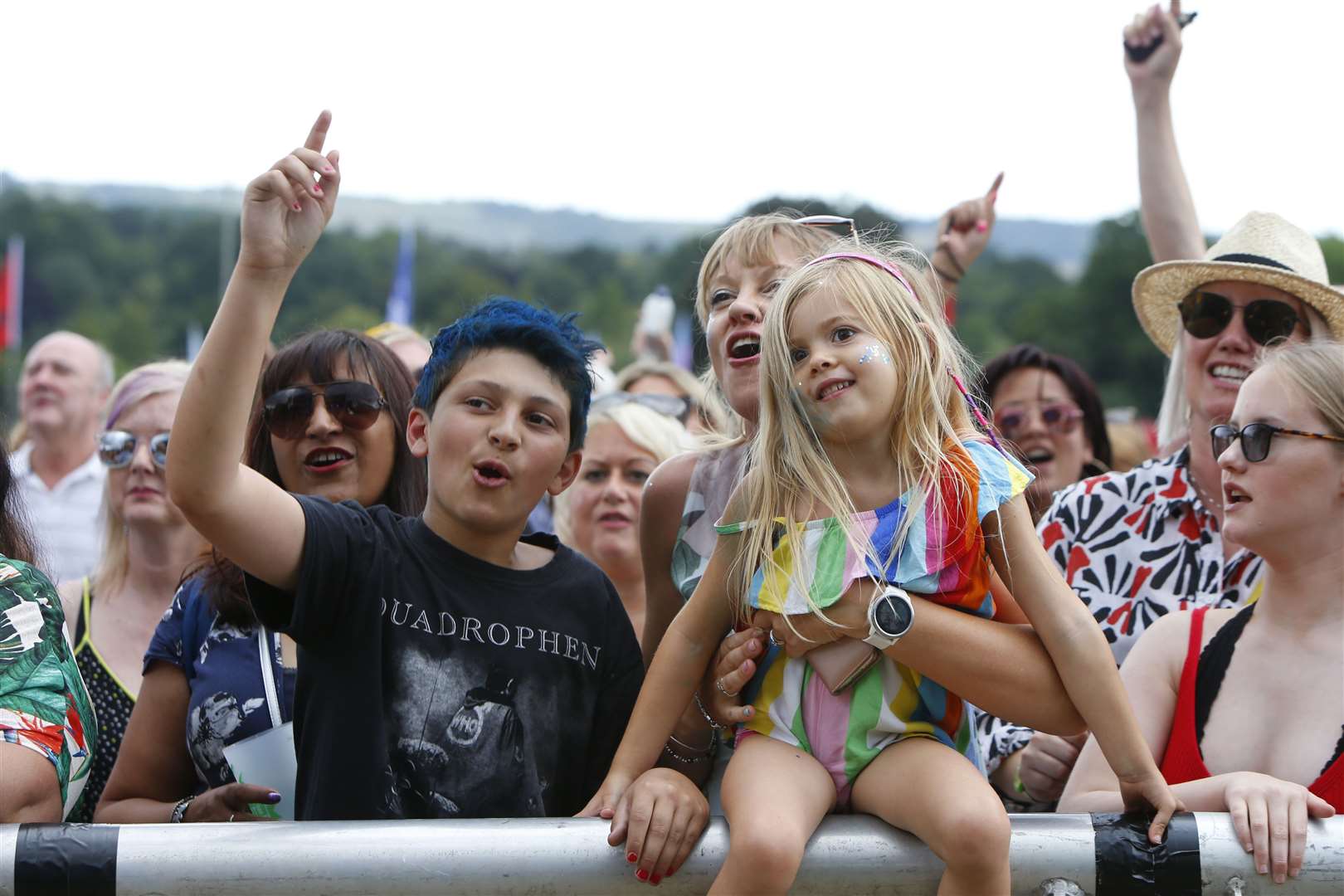 The tribute festival is perfect for families with live music, fairground rides and street food. Picture: Andy Jones