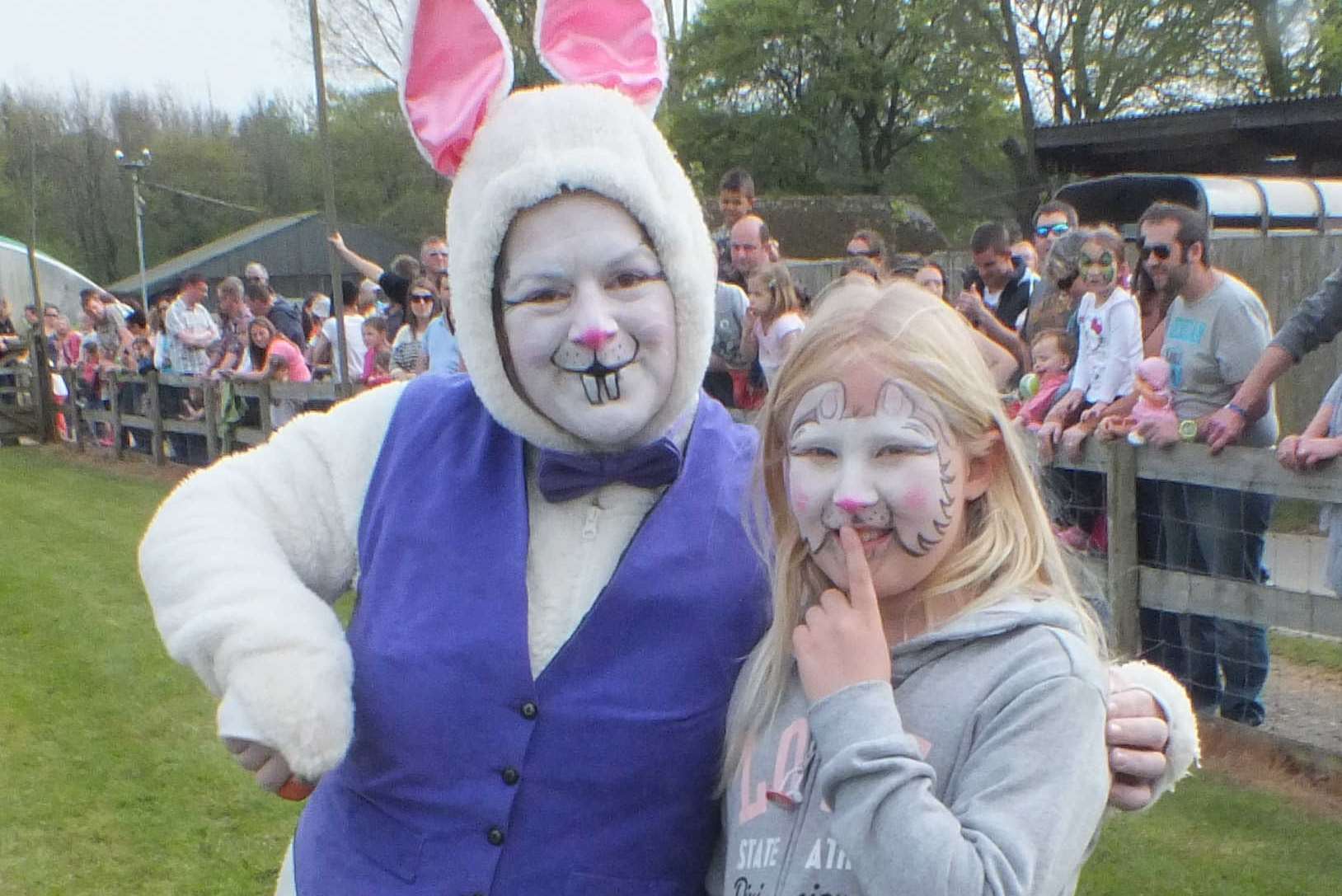 Face painting will be available over Easter