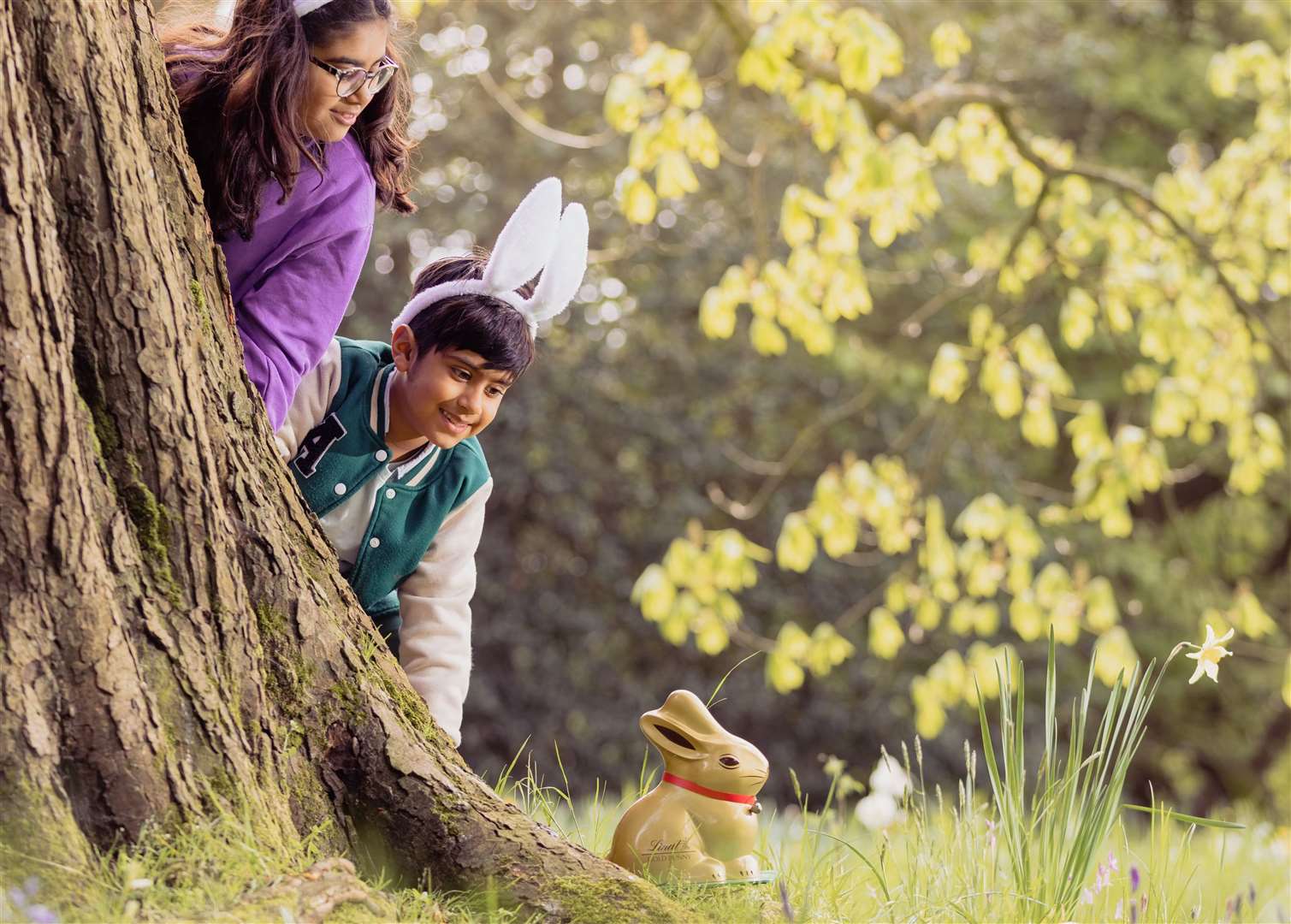 Find all of the Lindt bunnies at Hampton Court Palace and get your own to take home. Picture: Historic Royal Palaces