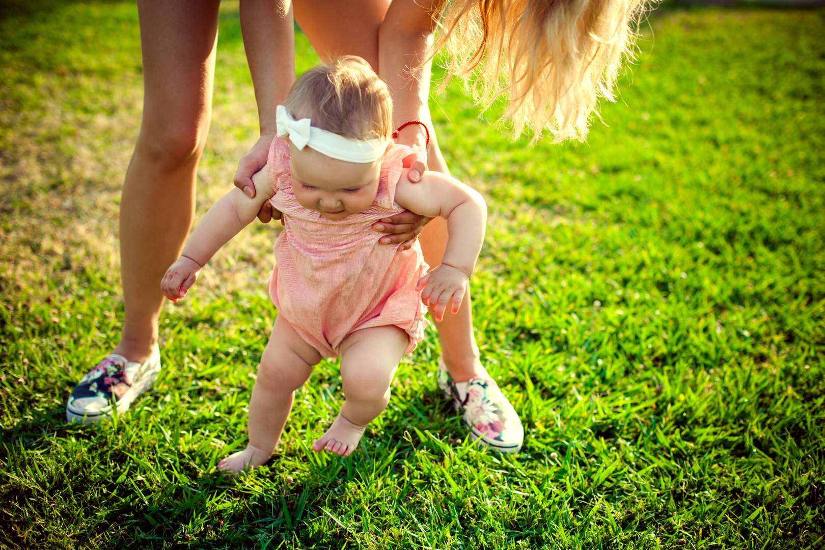 If your friend is really proud of her baby for taking her first steps, for example, share in her pride