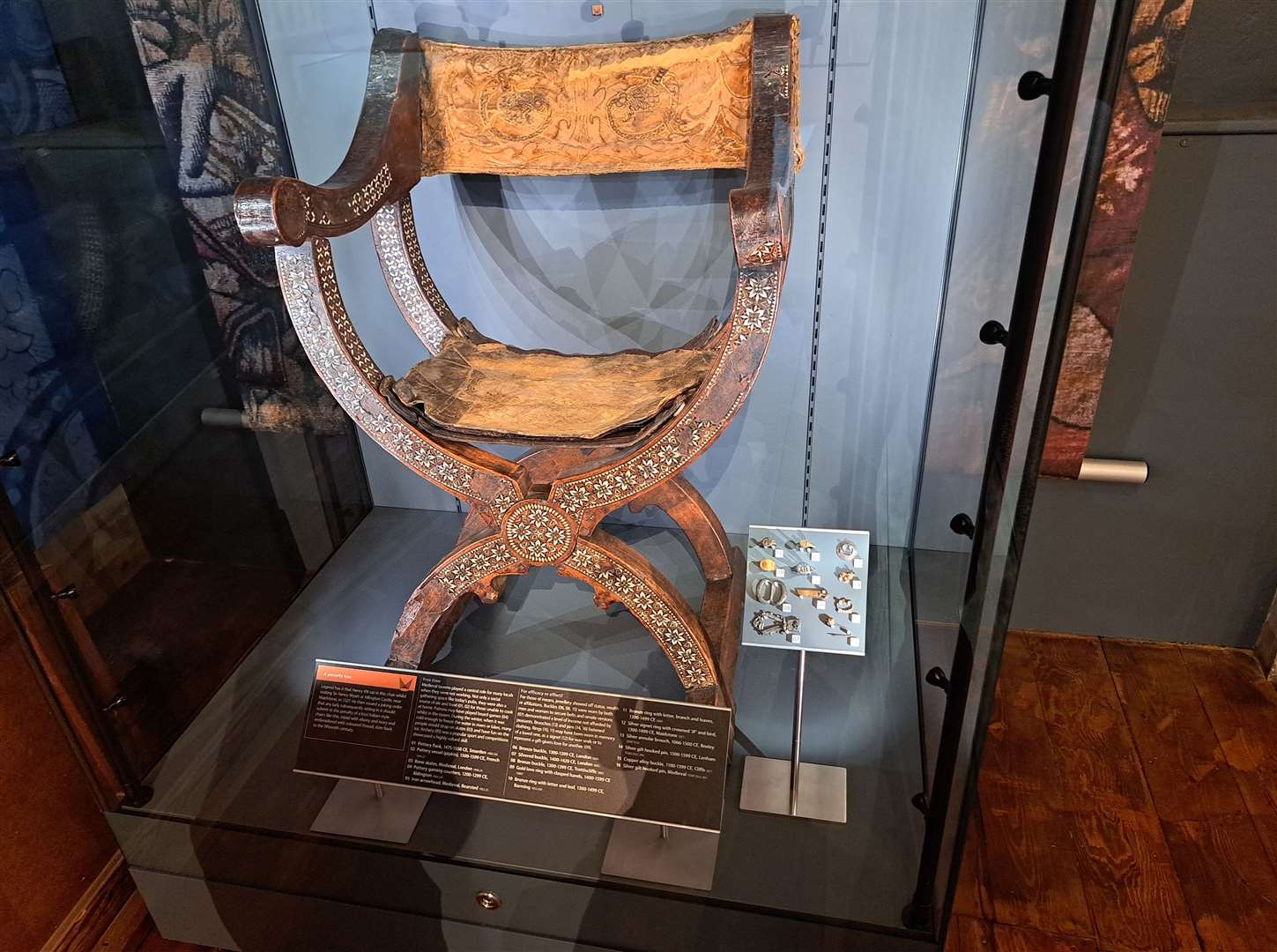 King Henry's chair, but ladies beware!