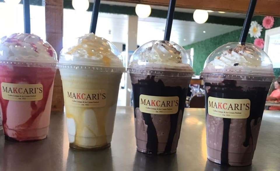 Makcari's in Herne Bay is an option for a 'no ordinary shake'. Picture: Facebook