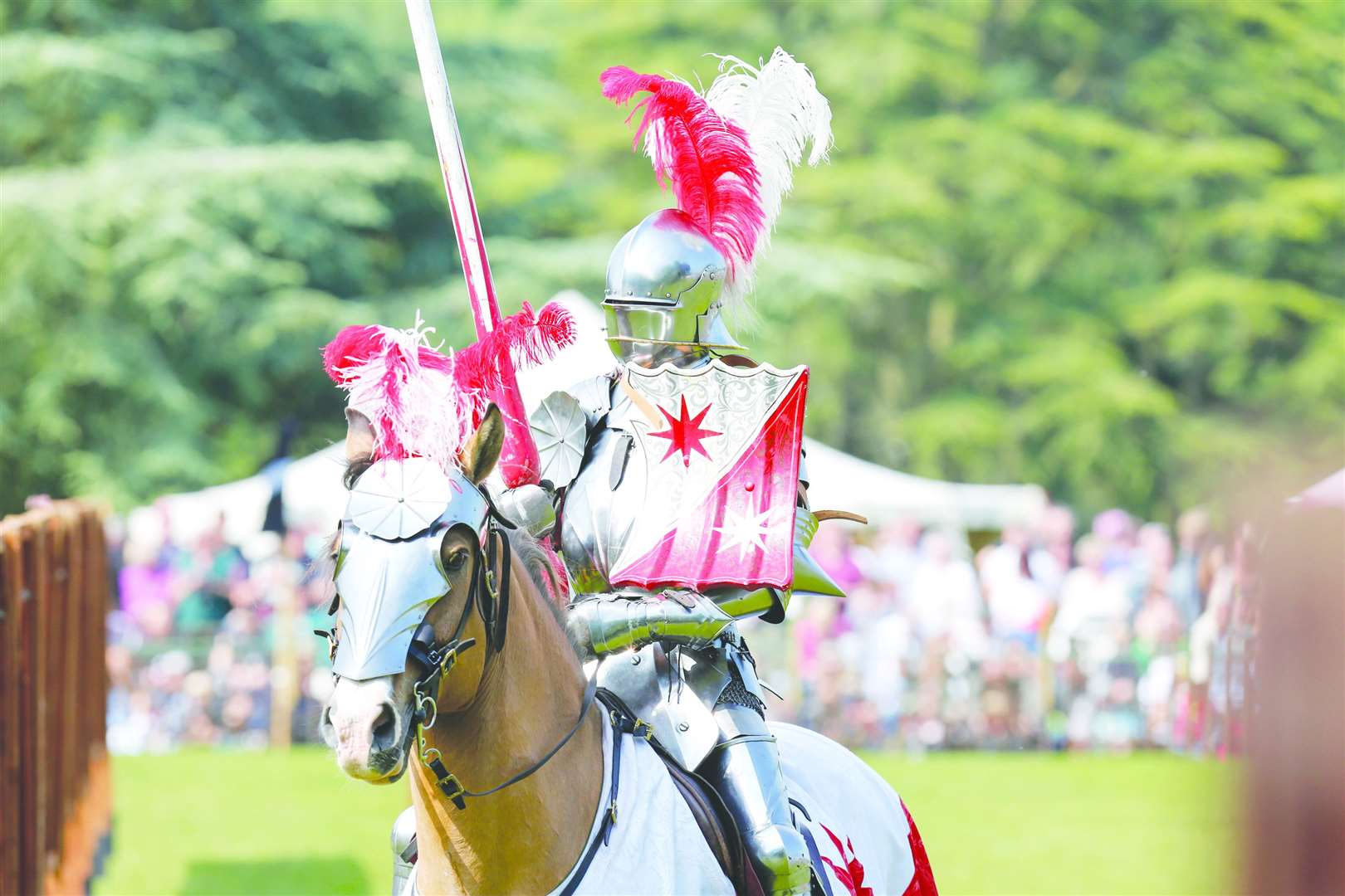 Leeds Castle Grand Medieval Joust. Picture by: www.matthewwalkerphotography.com