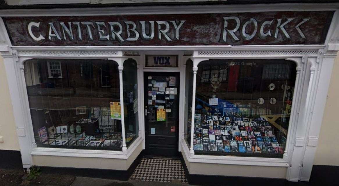 Canterbury Rock shop is a haven for those looking for rare records. Picture: Google Maps