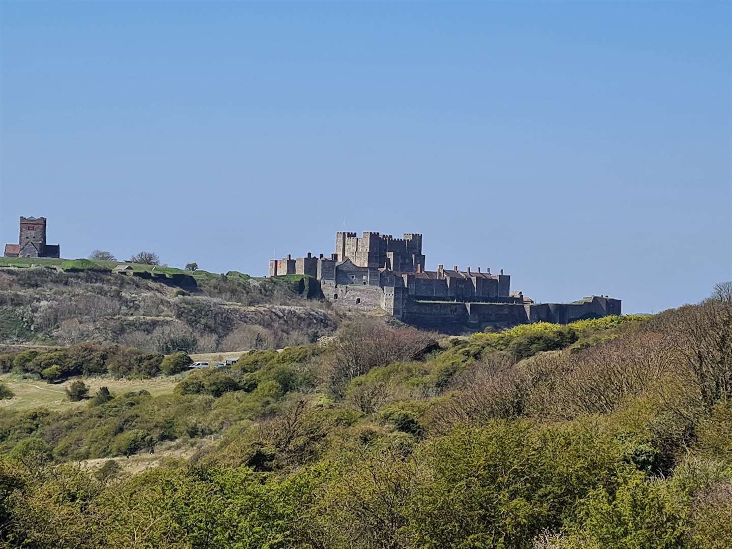 A stunning shot of Dover Castle. Picture: Claire Baker