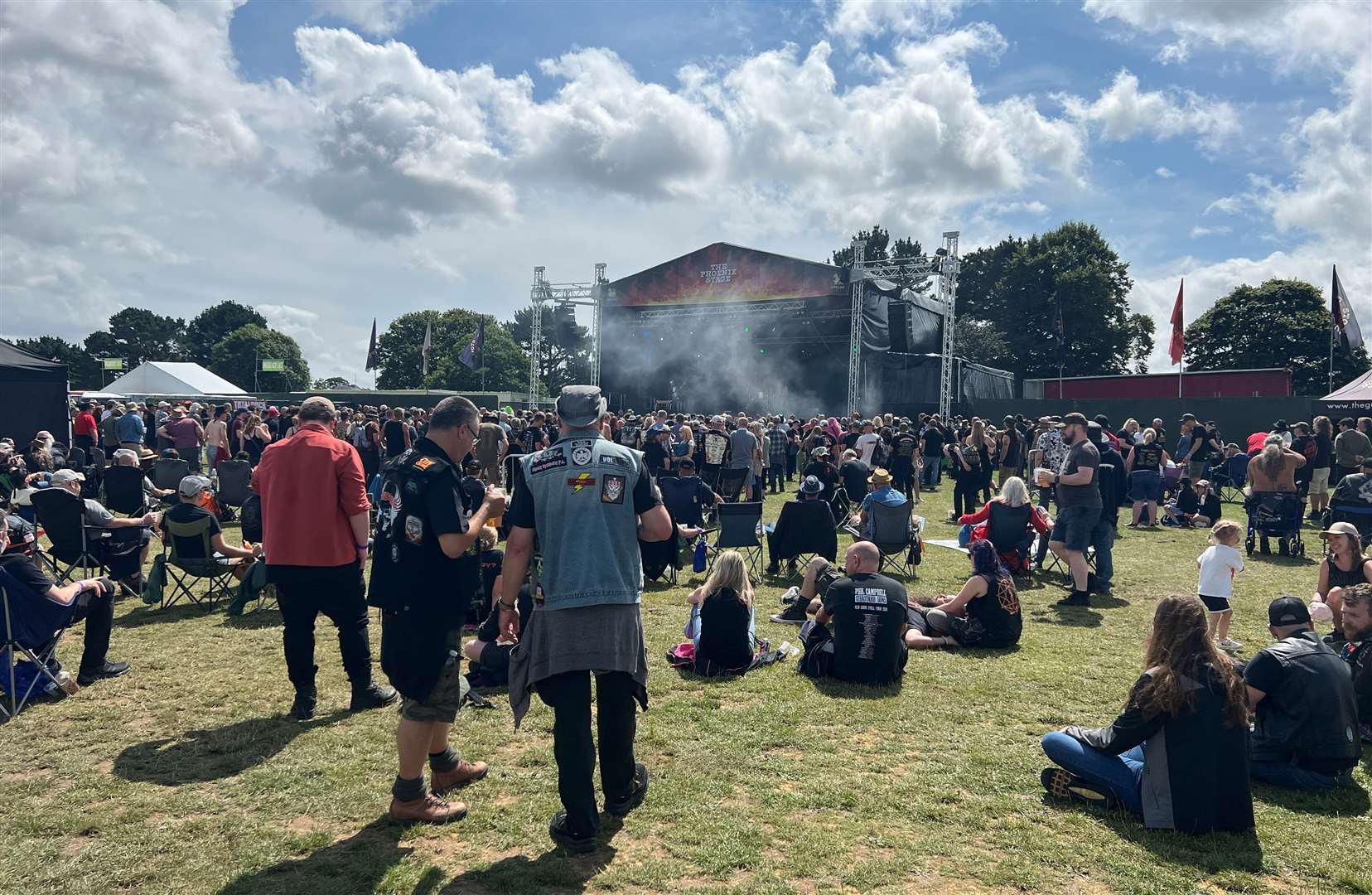 Rock festival Maid of Stone made its debut in July with headliners Glenn Hughes and Airbourne. Picture: Megan Carr