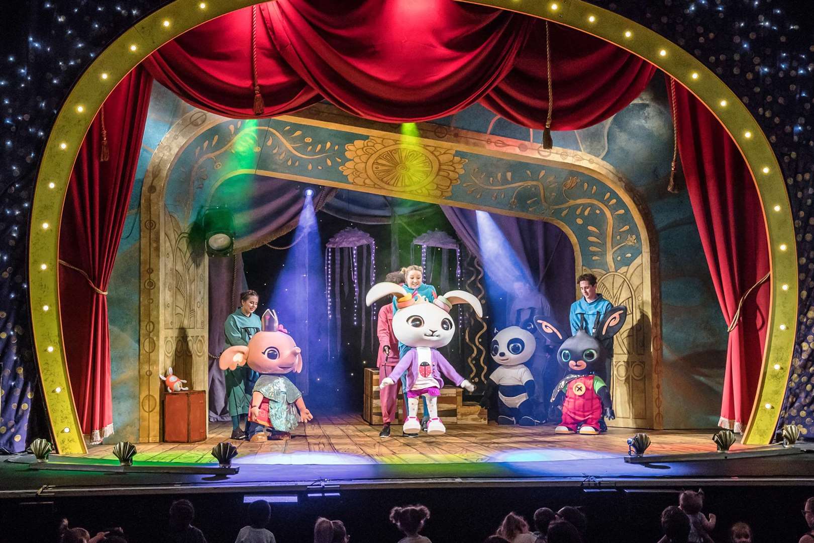 Puppetry, music, story telling and songs are all promised in this magical theatre performance