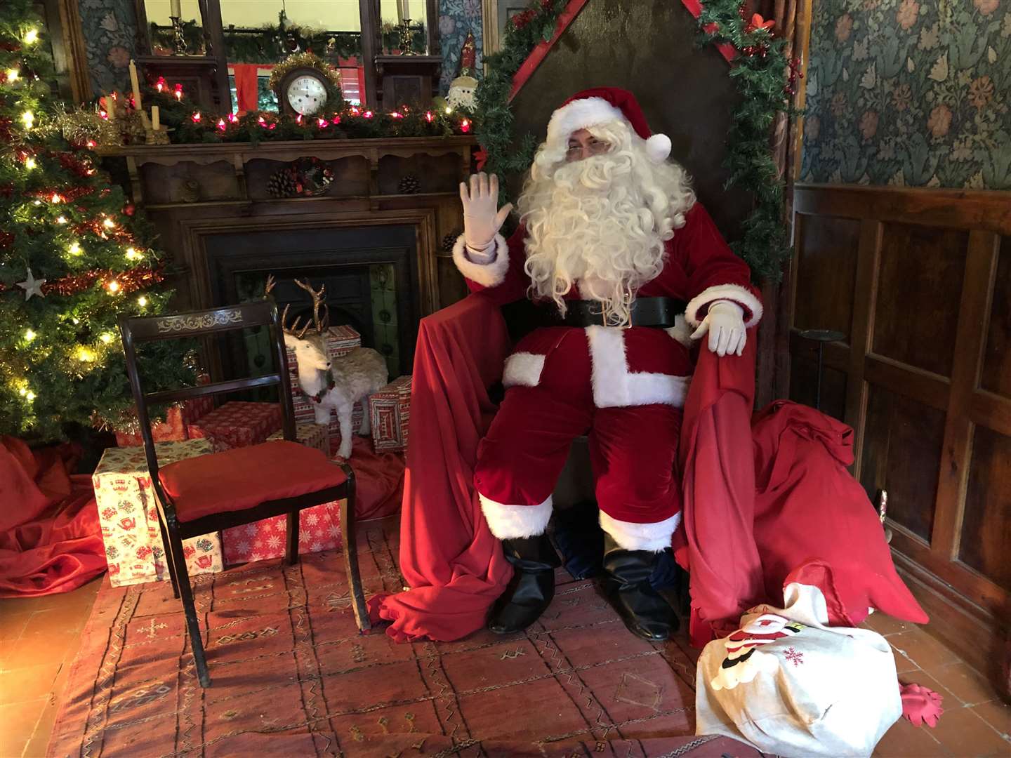 Father Christmas at Groombridge Place