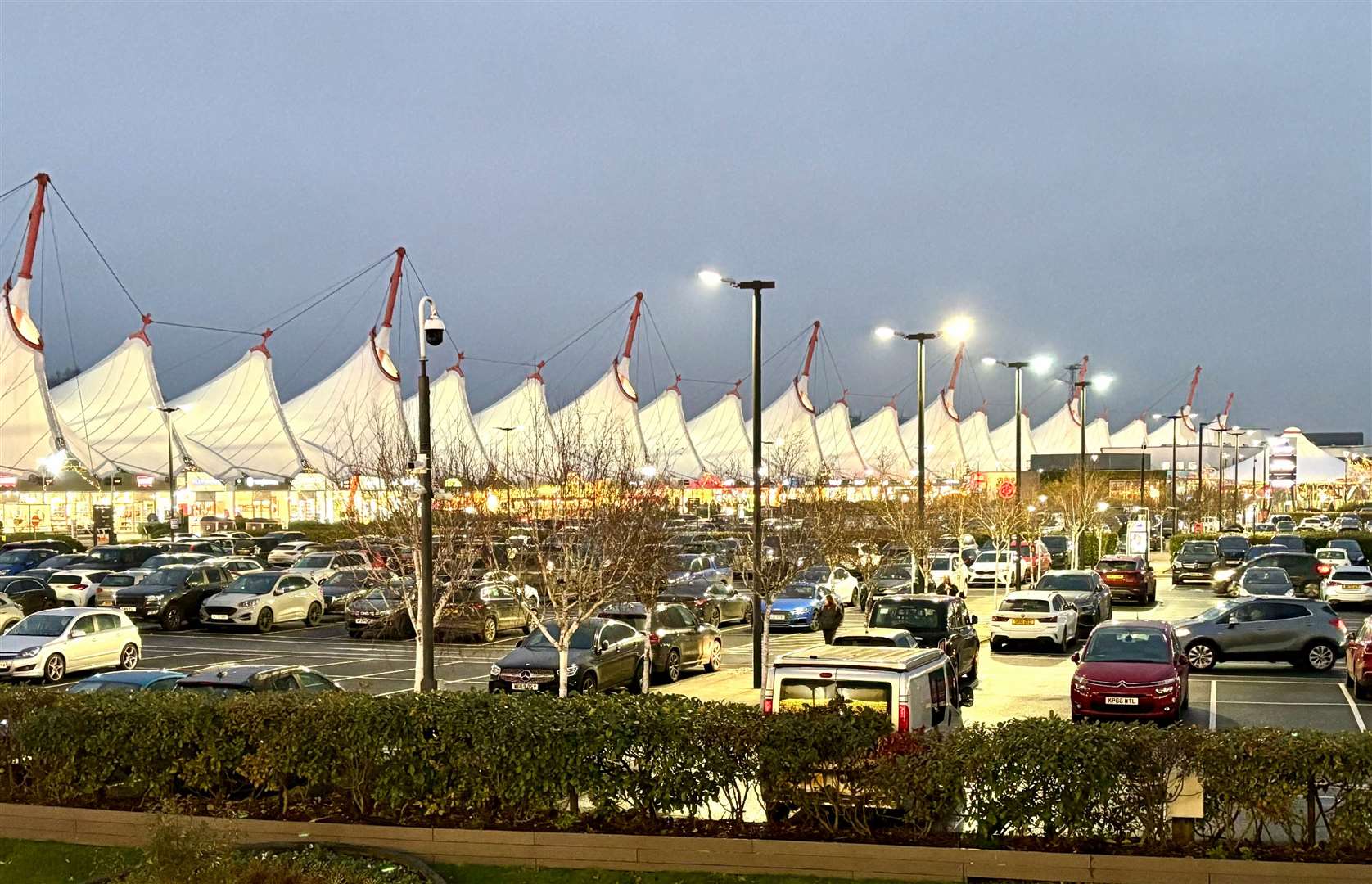 Seven disabled parking bays would be temporarily replaced by the wheel. Picture: KMG