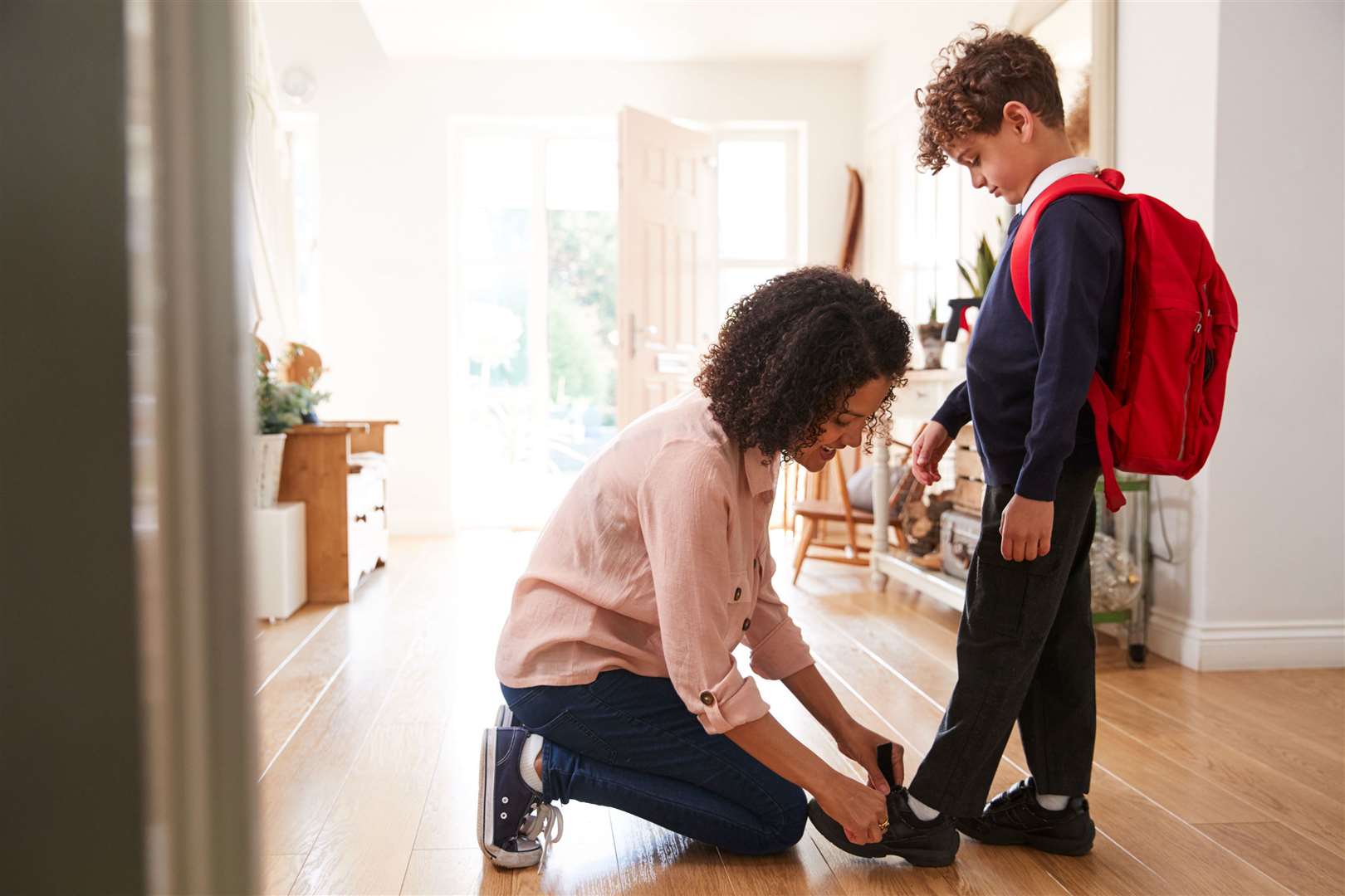 Families in Kent sent their children back to school for Halloween as most other counties broke-up