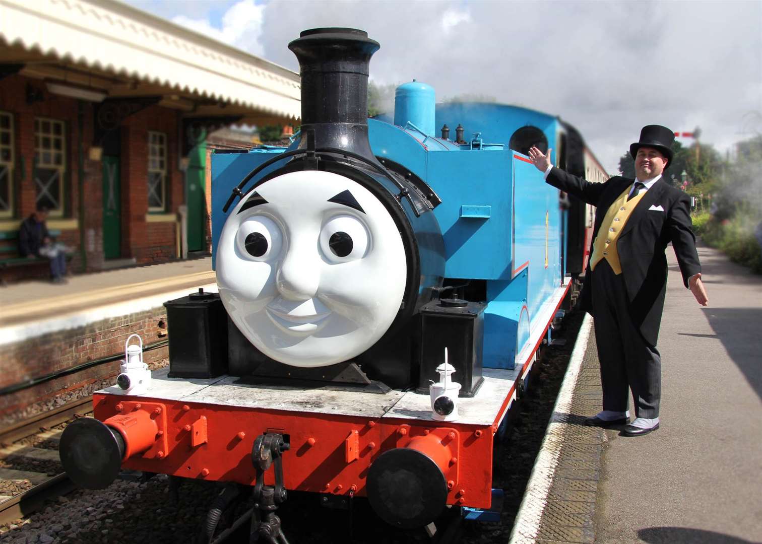 You will be able to meet the Fat Controller as part of your visit