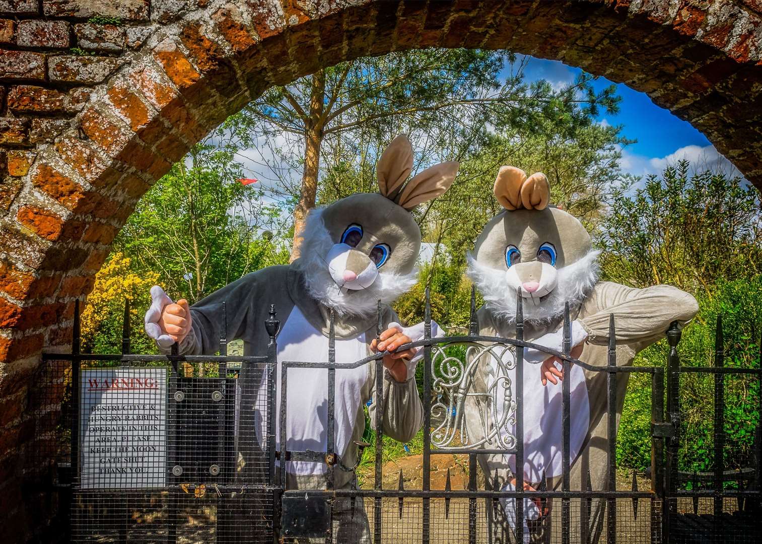 Meet a host of Easter characters at Lullingstone Castle. Picture: Alan Graham