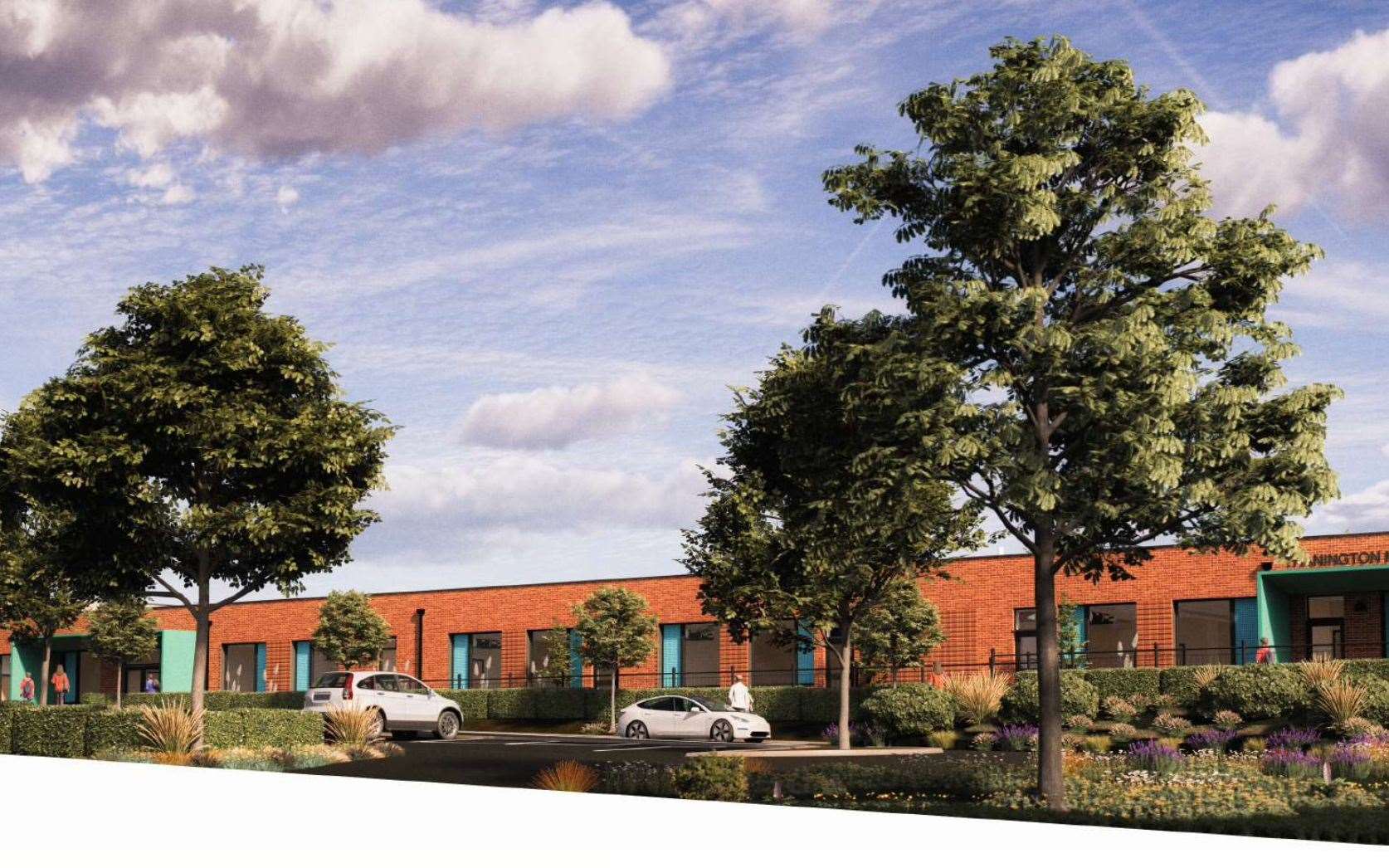 Thanington Primary School could open in September 2025. Picture: DHA Planning/Kent County Council