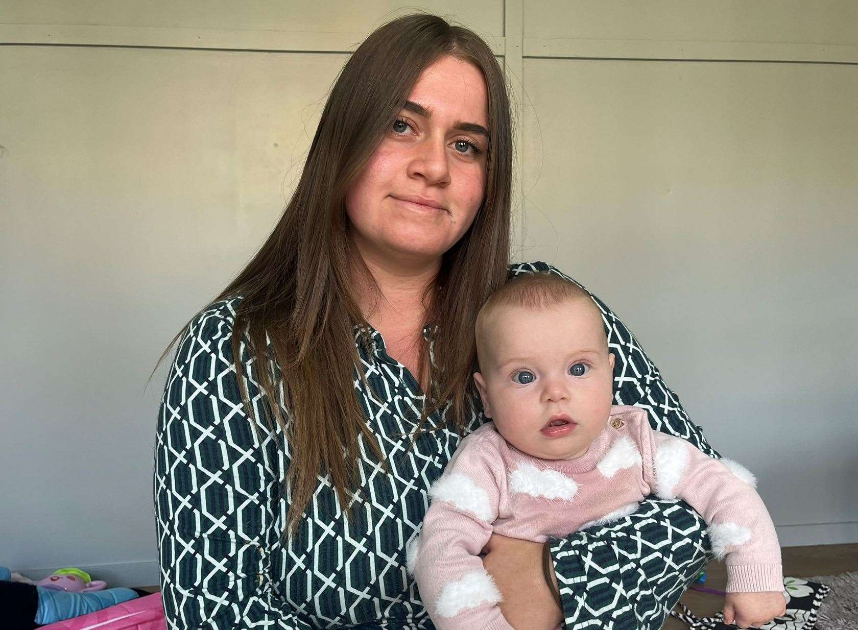 Morgan Austin, who lives in Teynham, says it took her having a 'breakdown' in an A&E ward to get Matilda properly diagnosed after five months